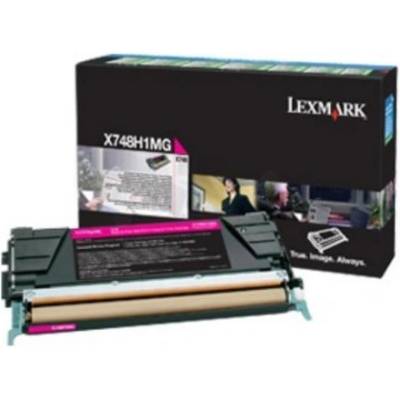 Lexmark Оригинален тонер Lexmark Magenta X748H3MG за X746|X748 1K "X748H3MG (X748H3MG)