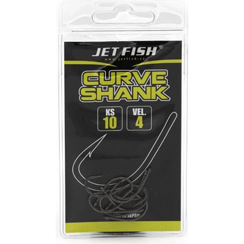 JET FISH Curve Shank vel.4 10 ks