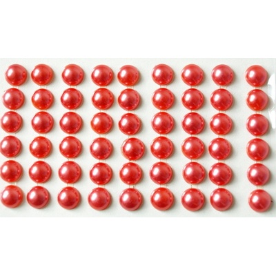 Samolepiace perličky 10 mm oranžové