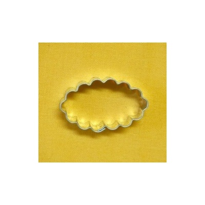 Vykrajovátko - Ovál vroubkovaný 5,5 cm – Zbozi.Blesk.cz