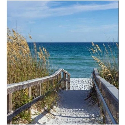 DIMEX ART Флизелинов фототапет пясъчна алея 225 x 250 см