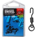 Giants Fishing Rychlovýměnný obratlík s kroužkem Quick Change Swivel with Ring Ronnie veľ.12 10 ks