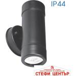 VIVALUX NAVARA 2xGU10 BK IP44 (VIV004649)