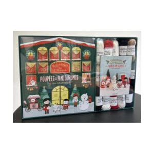 COFFRET calendrier de l'Avent Poupées & Amigurumis au crochet | uvre collective (2025)