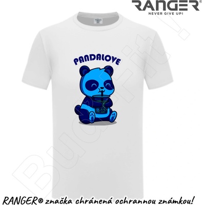 Ranger tričko motív Pandalove modrá