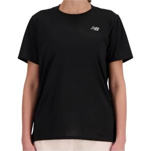 New Balance Дамска тениска New Balance Women's Sport Essentials S/S Running shirt - Black - размер XL (916-1225-0115)