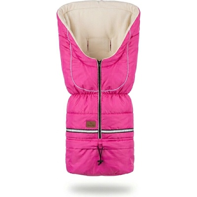 HappyBee zimní Yetti 3v1 fleece pink