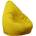 PUFRELAX Калъф за пуф круша, 160л. , Nirvana Light - Panama Yellow Quince (COVER_PUF-G-NL-PEX-YLQ)