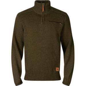 Härkila Мъжки вълнен пуловер Härkila Annaboda 2.0 HSP Knitted Jumper Wool jumper - Willow Green - размер 3XL (005-4179-0317)