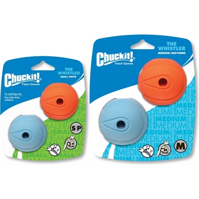 Chuckit! loptičky Whistler Medium 6,5 cm 2 ks