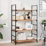 vidaXL Плаващ рафт, 60x40x2 см, маслен финиш, масивно дърво акация (3279551)