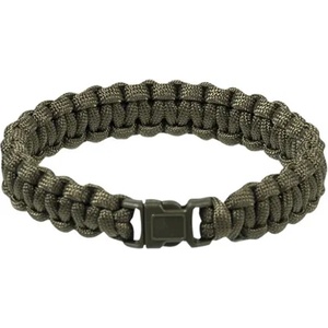 Mil-Tec Survival Гривна от паракорд, 15 мм, маслиненозелена (16370101)