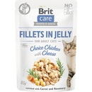 Brit Care Cat Fillets in Jelly Choice Chicken with Cheese 85 g