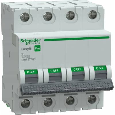 Schneider Electric C 6A 4P Easy9 Pro EZ9F57406