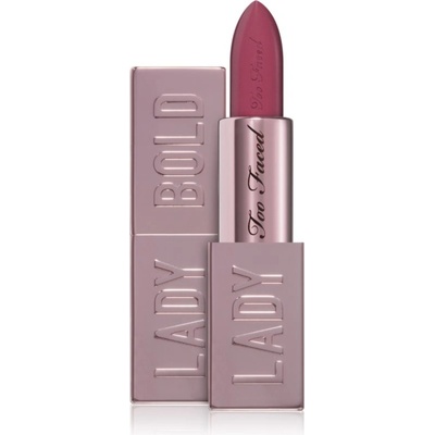 Too Faced Lady Bold Cream Lipstick krémový rúž pre dlhotrvajúci efekt Committed 3,3 g
