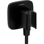 Hansgrohe Fixfit - Стенно коляно с държач, черен мат 26887670 (26887670)