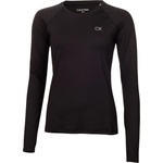 Calvin Klein Golf Тениска Calvin Klein Golf Women's Long-Sleeve T-Shirt - Black