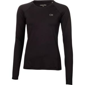 Calvin Klein Golf Тениска Calvin Klein Golf Women's Long-Sleeve T-Shirt - Black