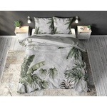 Sleeptime Двоен спален комплект Forest Jungle Grey с един плик поликотън