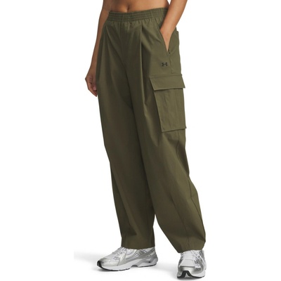 Under Armour UNSTOPPABLE RIPSTOP CARGO W zelené 6007025-390