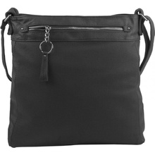 Tessra Veľká crossbody dámska kabelka D5580 tmavo šedá