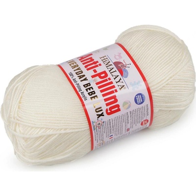 Pletací příze Everyday Bebe Lux 100 g Varianta: 2 (70402) krémová světlá, Balení: 1 ks 55829/141079/257524