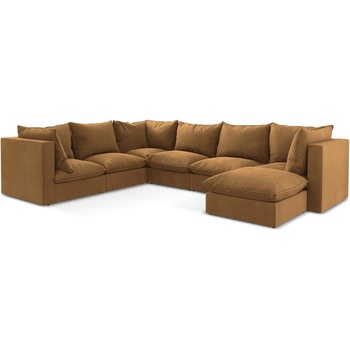 makamii Теракотен ъглов диван (ляв ъгъл/U форма) Manao - Makamii (MANAO_UR_41_P1_C3)
