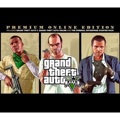 GTA 5 (Premium Online Edition) & Great White Shark Card Bundle