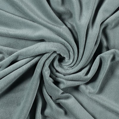 Látka wellsoft fleece tmavá máta