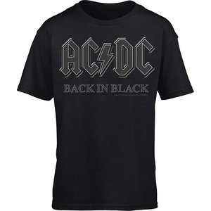 AC/DC Back In Black Black L Риза (ACTS05001L)