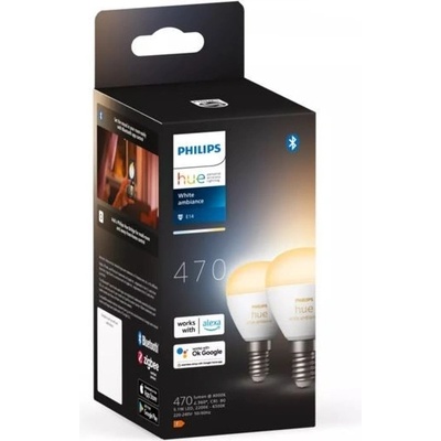 Philips 8719514491168 LED sada žiaroviek 5,1W E14 470 lm 2200-6500K