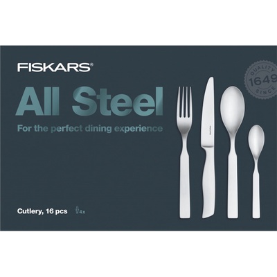 Fiskars All Steel Sada příborů 16 ks