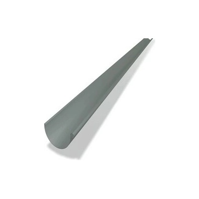 Prefa Žľab odkvapový 333 svetlosivý