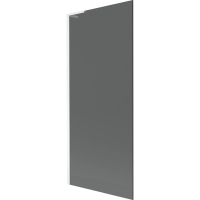 Mexen Next L сгъваема преграда за вана 1-крилна 80 x 150 cm, графит, бяло - 895-080-000-03-40-20 (895-080-000-03-40-20)