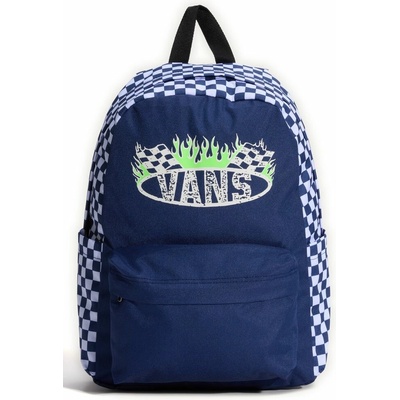 VANS Old Skool Grom Backpack 18 CHECKERBOARD Deep Indigo