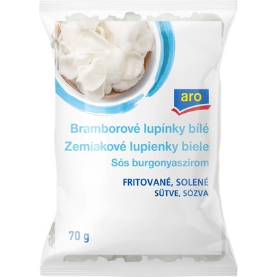 aro Bramborové lupínky bílé 70 g