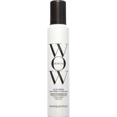 Color Wow Color Control Purple Toning and Styling Foam pěna pro blond vlasy 200 ml