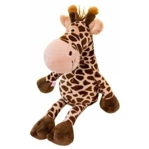 LEAN Toys Plush Mascot Cuddly Toy Giraffe Brown 28cm