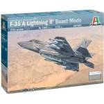 Italeri Комплект модел самолет 1464 - F-35A Lightning II (Beast Mode) (1: 72)