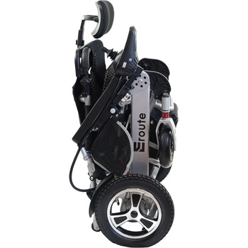 Eroute 8000RN Elektrický invalidný vozík s automatickým sklápaním operadla Čierna