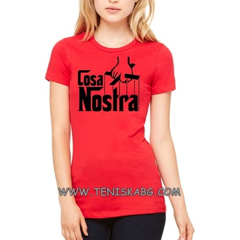 Fruit of the Loom Тениска със щампа - Cosa Nostra 2