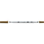 Tombow Томбоу Маркер спиртен abt pro Двойна четка 027 тъмна охра (abtp-027)