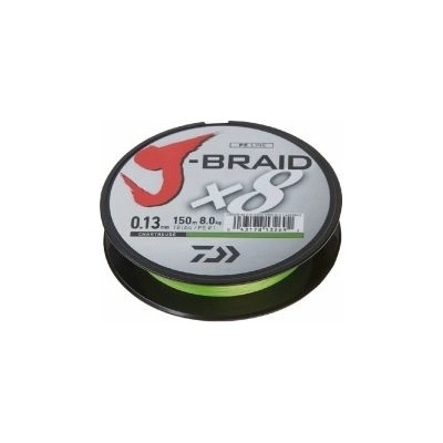 Daiwa Šnúra J-Braid Chartreuse 300m 0,28mm 26,5kg