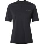 Vaude Дамска фланелка с къс ръкав за колоездене Vaude Women's Qimsa Pro Half Zip Shirt Cycling jersey - Black - размер 38 (EU) (156-2799-0212)