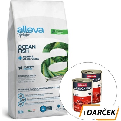 Alleva Holistic Puppy Medium Ocean Fish 12 kg