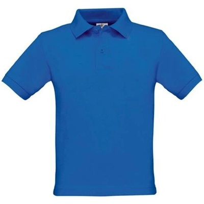 B&C Polo Safran Dětská polokošile PK486 Royal Blue