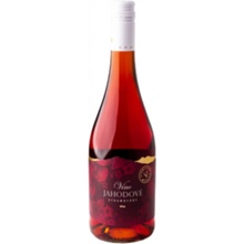 Miluron Jahodové víno 11% 0,75 l (čistá fľaša)
