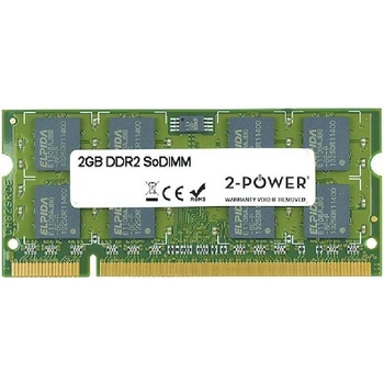 2-Power SODIMM DDR2 2GB 800MHz CL6 MEM4302A