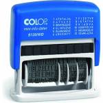 COLOP Печат с дата и текст colop s120/wd 12 текста син корпус черна подложка be01051254 (be01051254)