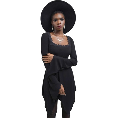 KILLSTAR дамска рокля KILLSTAR - Lacerated- Черна - KSRA011705